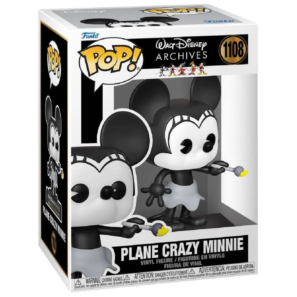 Funko Pop! - Walt Disney Archives - Plane Crazy Minnie