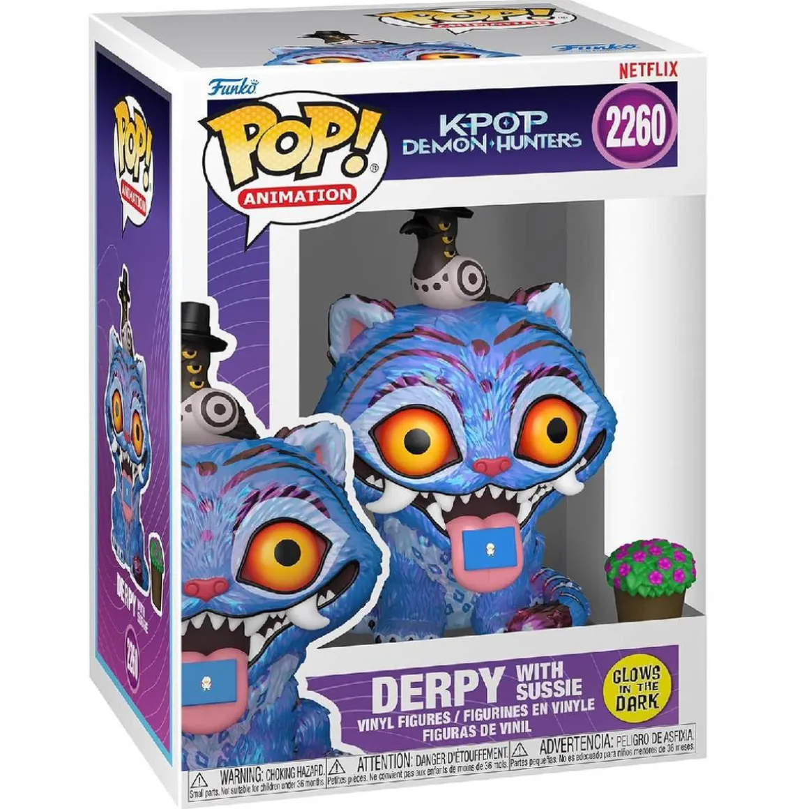 Funko Pop! Animation - K-POP Demon Hunters - Derpy con Sussie (Glow in The Dark)