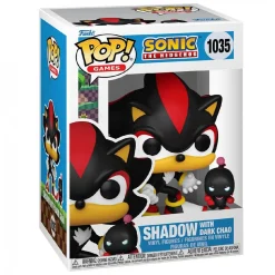 Funko Pop! Games - Sonic the Hedgehog - Shadow con Dark Chao