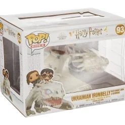 Funko Pop! Rides - Harry Potter - Harry, Ron y Hermione montados en el Dragón de Gringottsㅤ