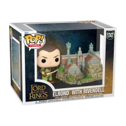 Funko Pop! Town - El señor de los anillos - Elrond With Rivendell