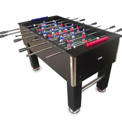 Futbolín Profesional Salón color negro jugadores piernas abiertas