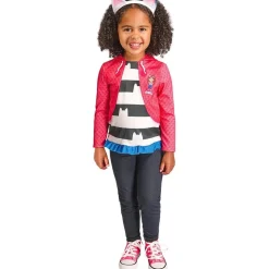 Gabby's Dollhouse - Conjunto camiseta efecto chaqueta y diadema 3-4 años