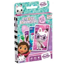 Gabby's Dollhouse - Juego Shuffle Fun 4 en 1