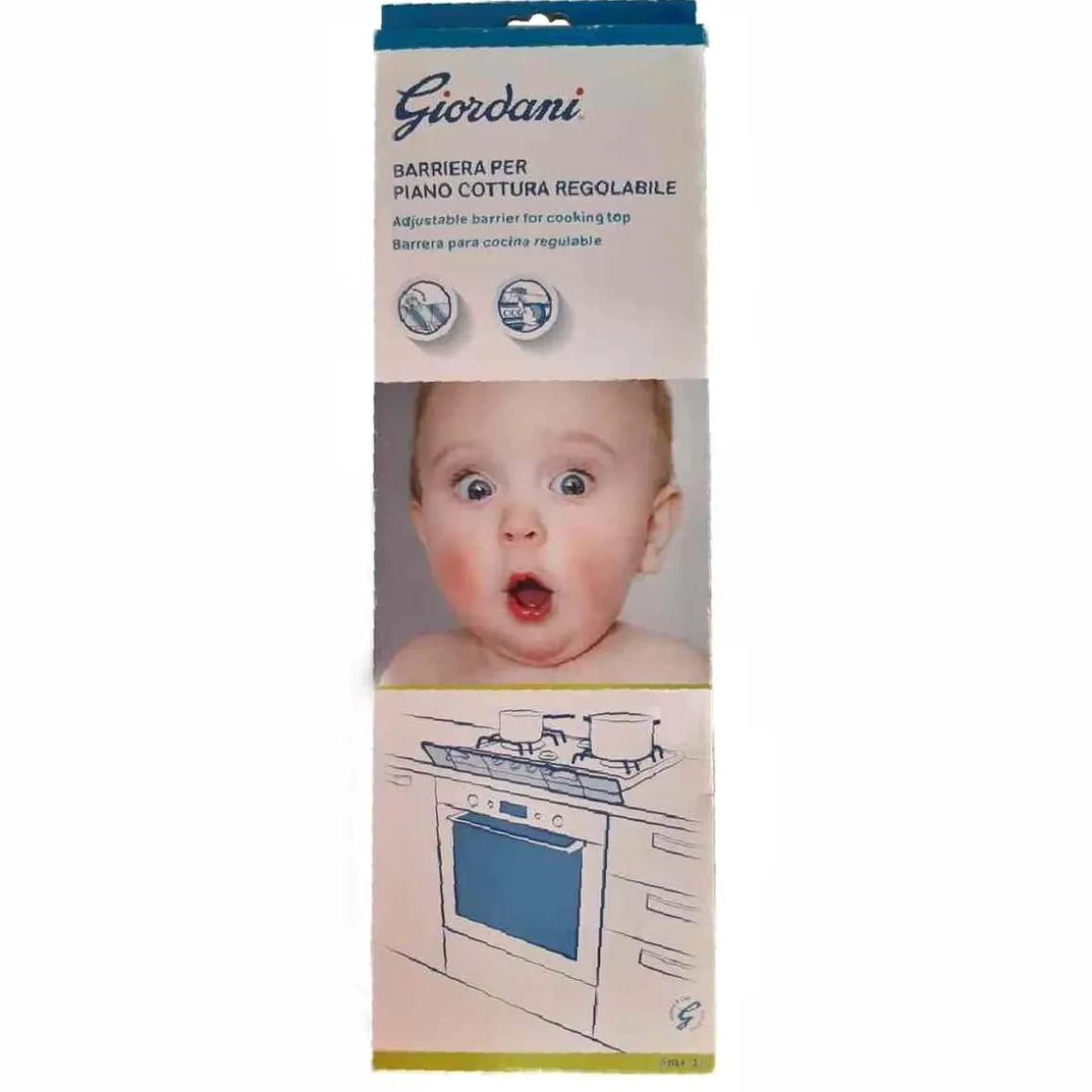 Giordani - Barrera regulable para cocina