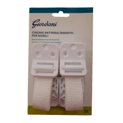 Giordani - Pack 2 Correas Antivuelco para Muebles