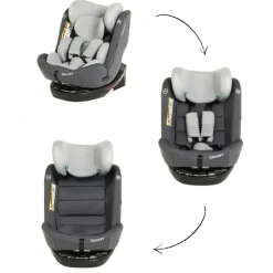 Giordani - Silla Auto Titano (40-150 cm)