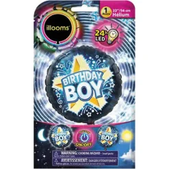 Globo luz LED - Birthday Boy