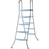 Gre - Escalera de 142 cm para piscinas de 132 cm