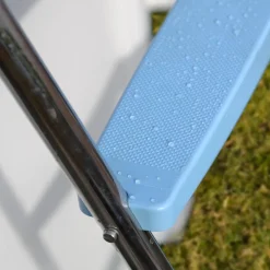 Gre - Escalera de 142 cm para piscinas de 132 cm