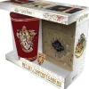 Harry Potter - Caja de regalo con tarjeta de merodeador, cristal XXL, pin's y cuaderno ㅤ