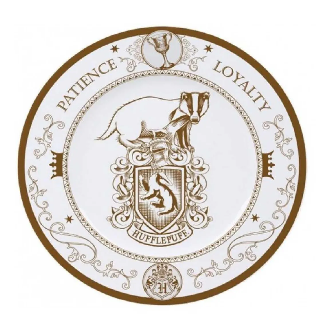 Harry Potter-Set de 4 platos casas Hogwarts