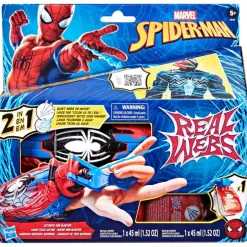 Hasbro - Spider-man - Real Webs Lanzador Aracnido Supremo ㅤ