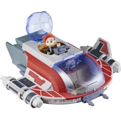 Hasbro - Star Wars - Barco The Crimson Firehawk de Star Wars con 2 figuras de acción ㅤ