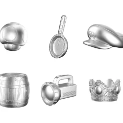 Hasbro - Super Mario - Monopoly edición película Super Mario Bros con token Bowser