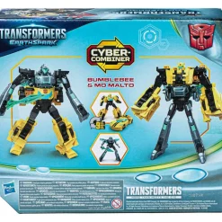 Hasbro - Transformers - EarthSpark Bumblebee y Malto Cyber ㅤ