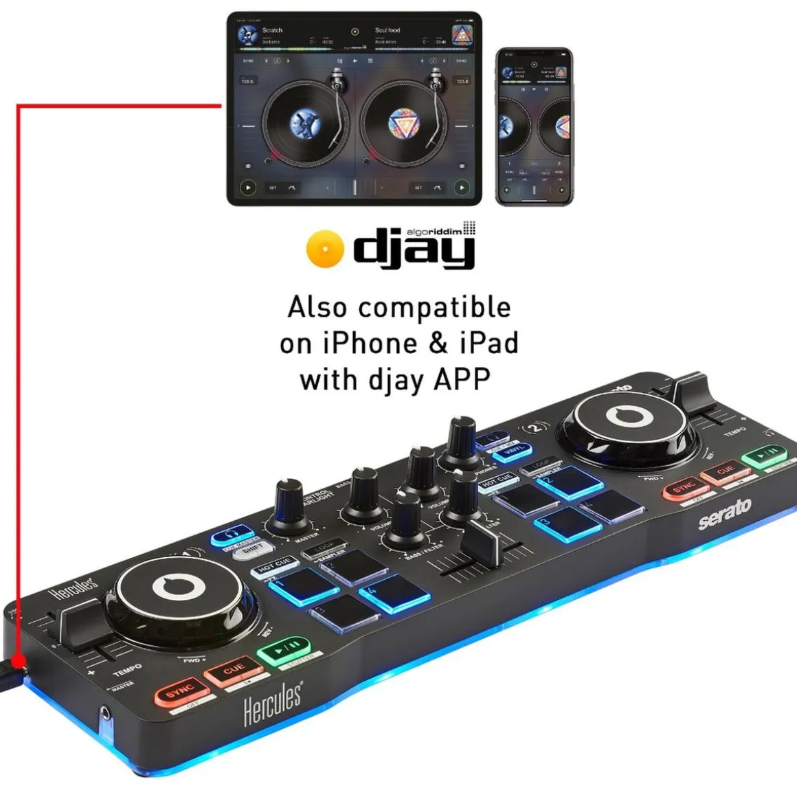 Hercules - Mesa mezclas DJControl Starlight