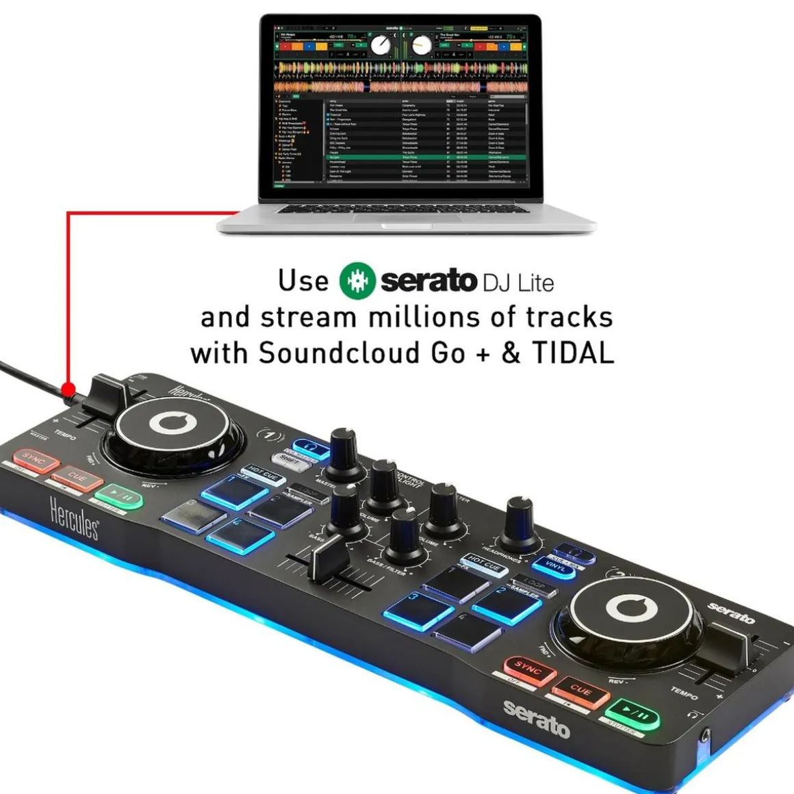 Hercules - Mesa mezclas DJControl Starlight