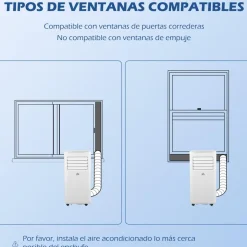 Homcom - Aire Acondicionado Portátil
