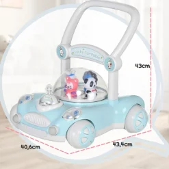 Homcom - Andador Azul para bebés