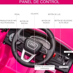 Homcom - Audi RS Q8 Batería con control remoto
