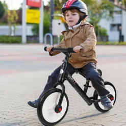 Homcom - Bicicleta de Equilibrio con Pedales Negra HomCom