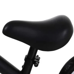 Homcom - Bicicleta de Equilibrio con Pedales Negra HomCom