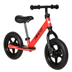 Homcom - Bicicleta de equilibrio regulable sin pedales roja