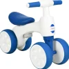 Homcom - Bicicleta sin pedales blanco-azul