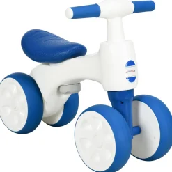 Homcom - Bicicleta sin pedales blanco-azul