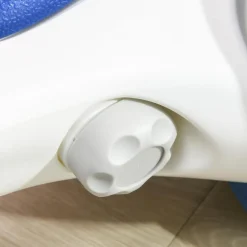 Homcom - Bicicleta sin pedales blanco-azul