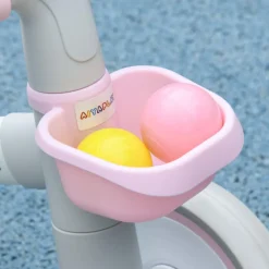 Homcom - Bicicleta sin pedales Rosa