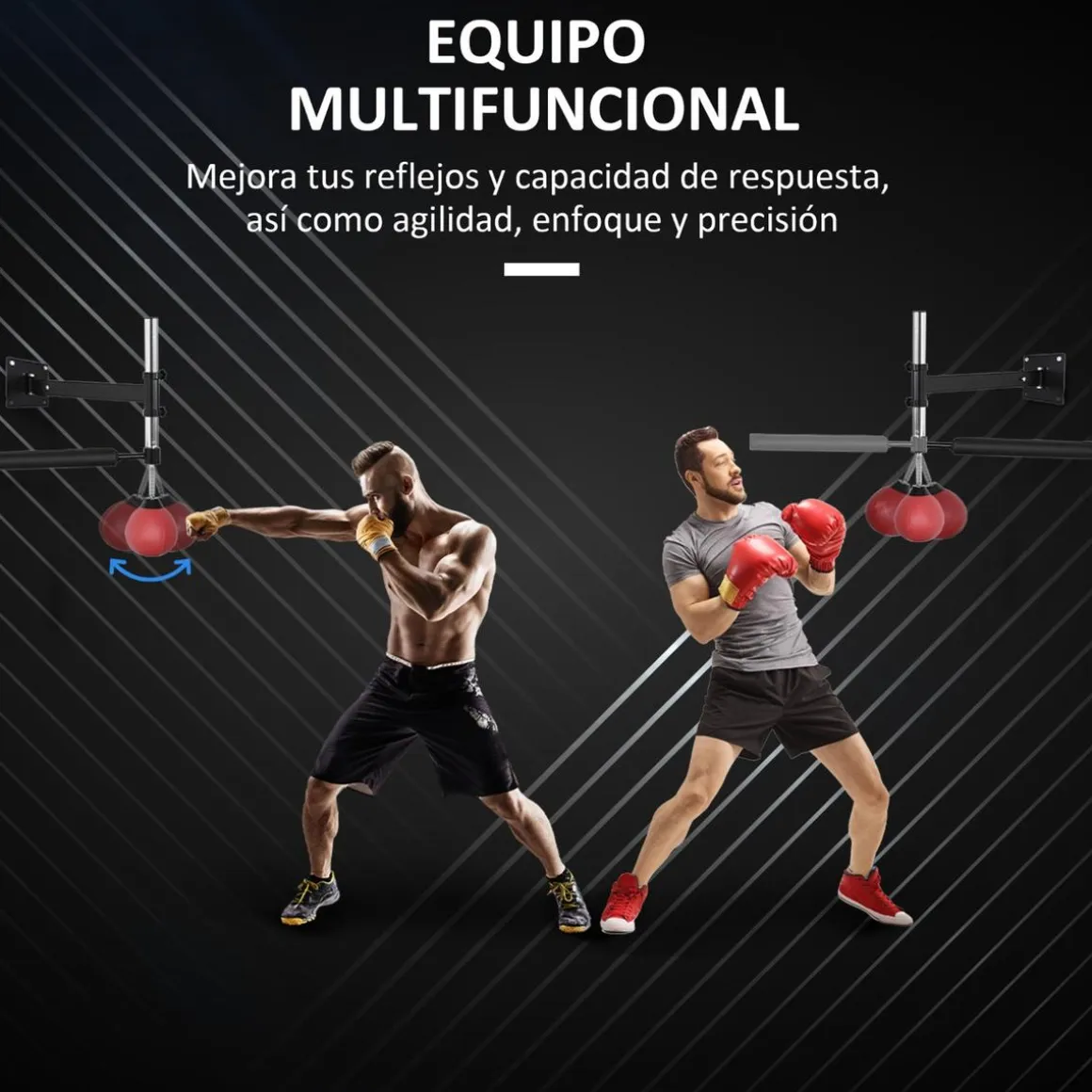 Homcom - Bola de velocidad de pared