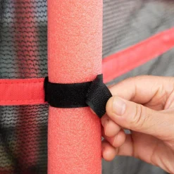 Homcom - Cama elástica Ø110 cm Rojo