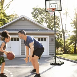Homcom - Canasta completa de baloncesto