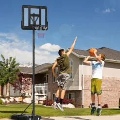 Homcom - Canasta completa baloncesto con base 365 cm