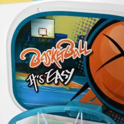 Homcom - Canasta con soporte ajustable