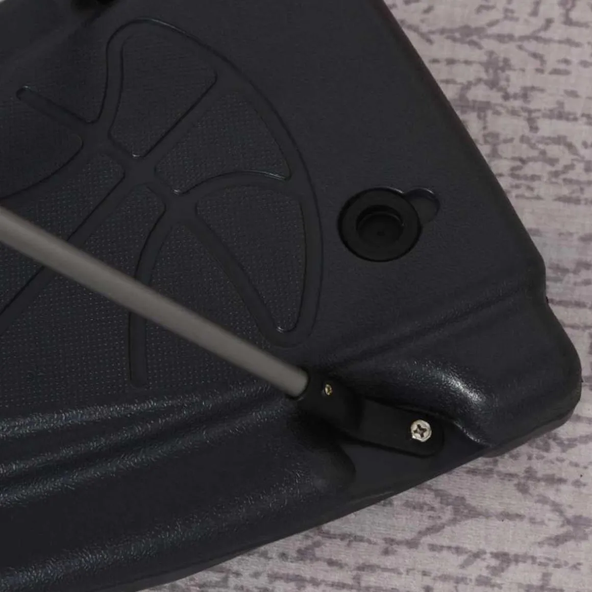 Homcom - Canasta con soporte ajustable