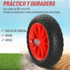 Homcom - Carro de transporte Kayak