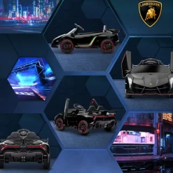 Homcom - Coche elécrico Lamborghini Veneno