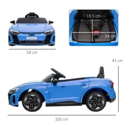 Homcom - Coche eléctrico Audi RS e-tron GT