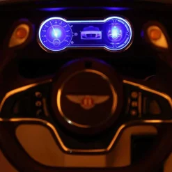 Homcom - Coche Eléctrico Bentley GT Blanco con control remoto