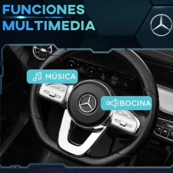 Homcom - Coche Eléctrico Mercedes-Benz EQA Negro