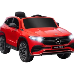 Homcom - Coche Eléctrico Mercedes-Benz EQA Rojo