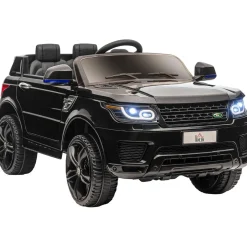Homcom - Coche eléctrico SUV negro