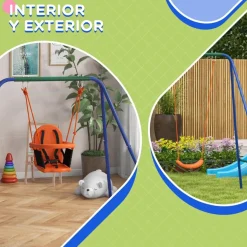 Homcom - Columpio infantil individual