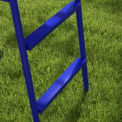 Homcom - Columpio infantil triple con tobogán