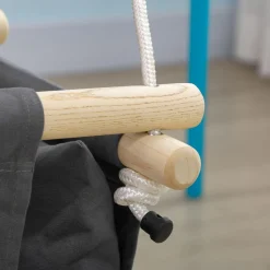 Homcom - Columpio para bebés con altura ajustable