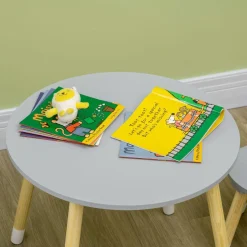 Homcom - Conjunto de mesa y dos sillas estrella