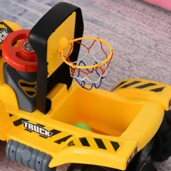 Homcom - Correpasillos 4 en 1 Excavadora Juguete HomCom